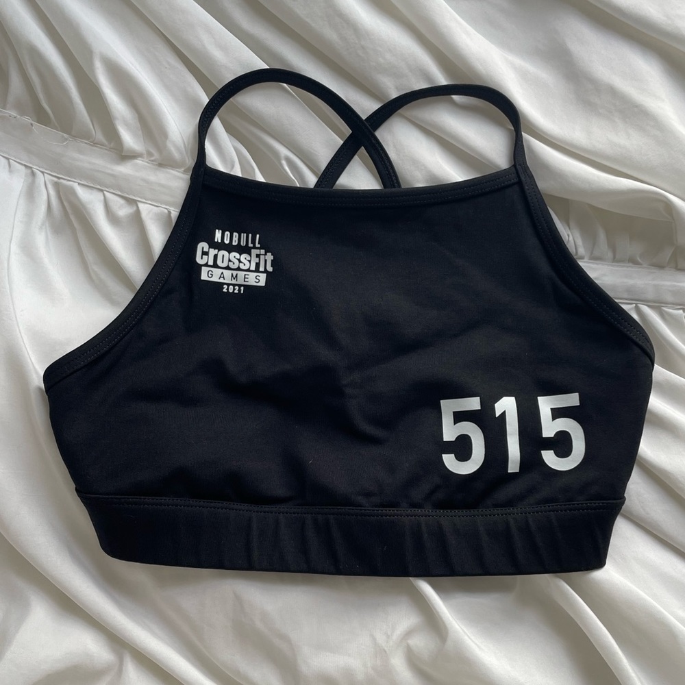 NOBULL CrossFit Games Black High Neck Bra